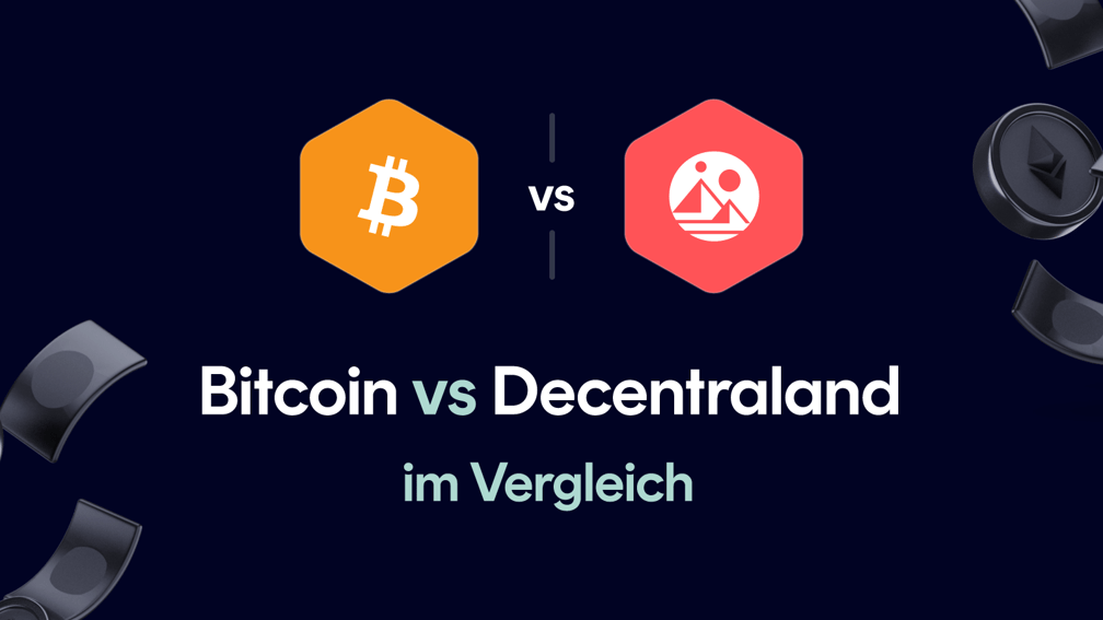 Bitcoin vs Decentraland